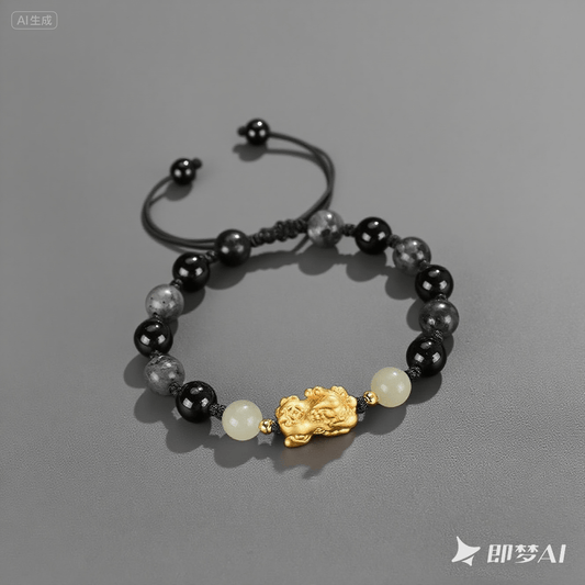 Feng Shui Bracelet - Pixiu Agate Bracelet for Wealth - SHOP