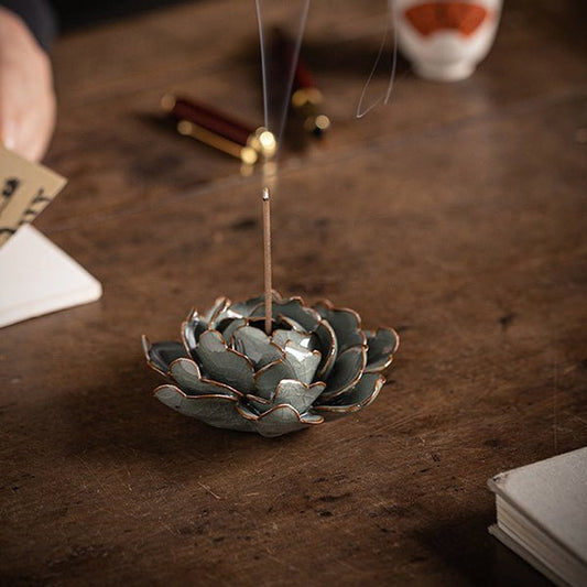 Peony Stick Incense Holder - SHOP