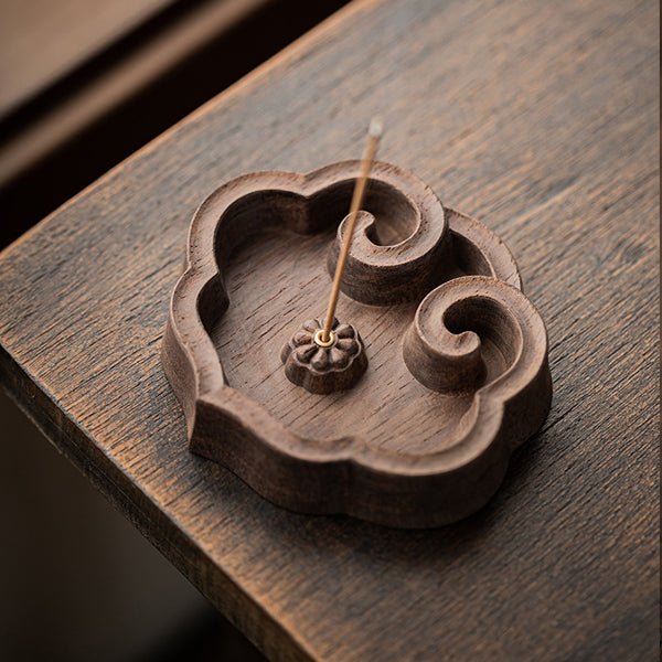 Ebony Ruyi Incense Holder - SHOP