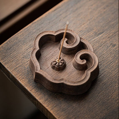 Ebony Ruyi Incense Holder - SHOP