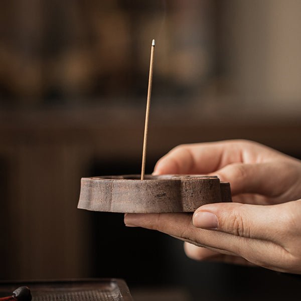 Ebony Ruyi Incense Holder - SHOP