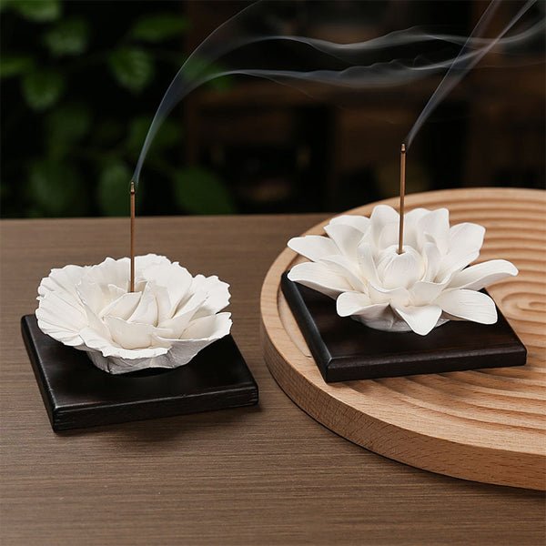 Lotus - shaped Incense Holder - SHOP