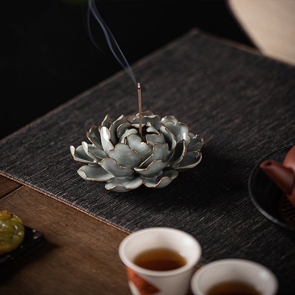 Peony Stick Incense Holder - SHOP