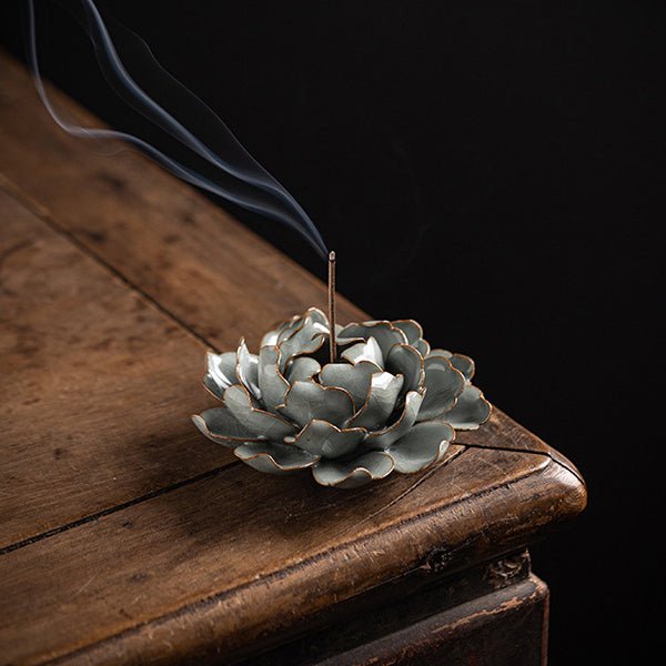 Peony Stick Incense Holder - SHOP