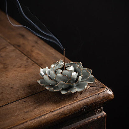 Peony Stick Incense Holder - SHOP
