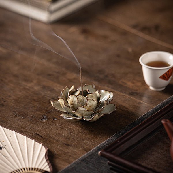 Peony Stick Incense Holder - SHOP