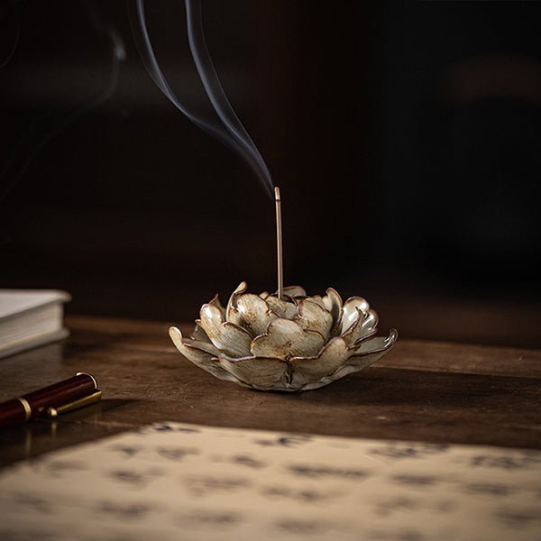 Peony Stick Incense Holder - SHOP
