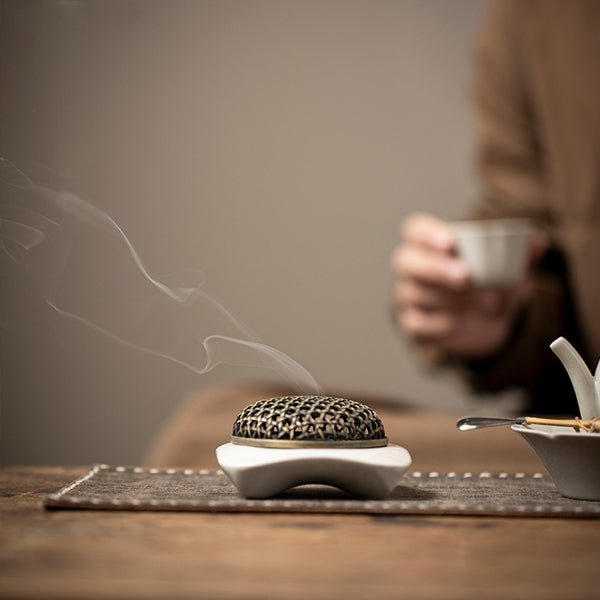 Zen - Style Plant Ash Incense Burner - SHOP