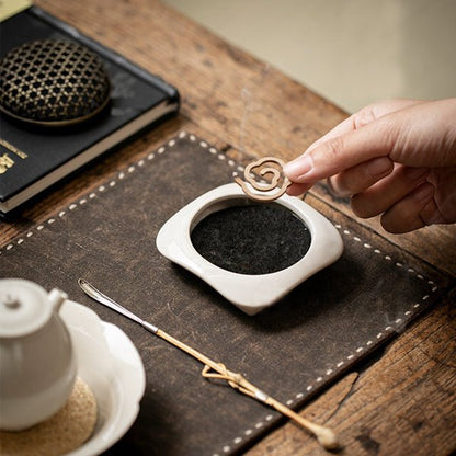 Zen - Style Plant Ash Incense Burner - SHOP